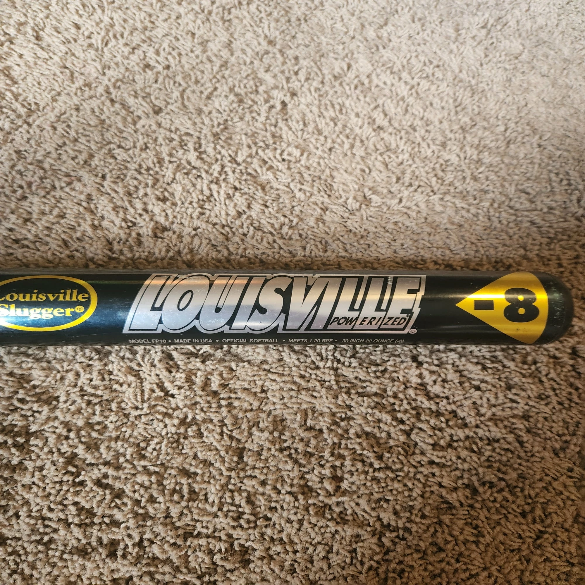 Louisville Slugger Alloy Bat (-8) 22 Oz 30" 2 Louisville Slugger Alloy Bat (-8) 22 Oz 30" - Image 2