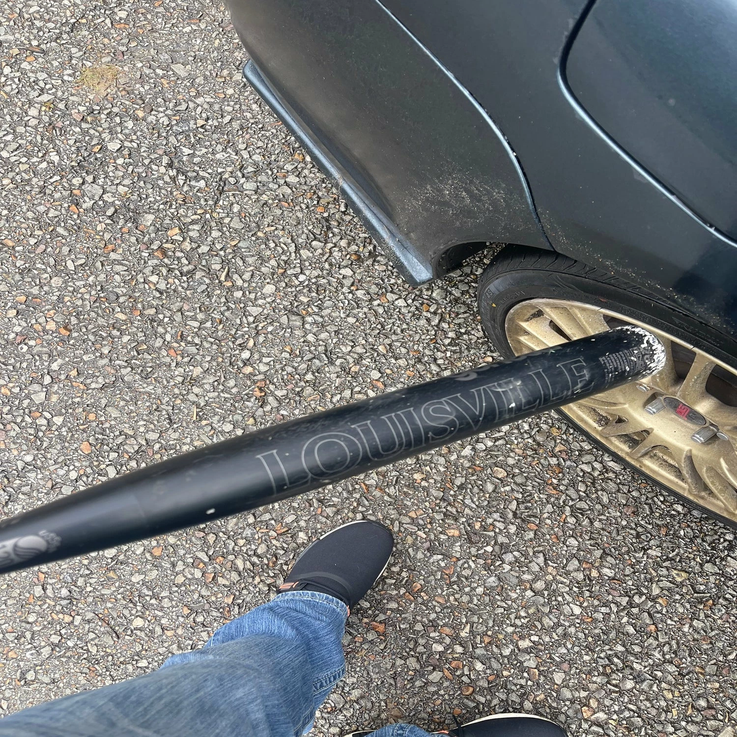 LOUISVILLE SLUGGER Used Composite (-8) 26 Oz 34" Genesis Bat 2 LOUISVILLE SLUGGER Used Composite (-8) 26 Oz 34" Genesis Bat - Image 2