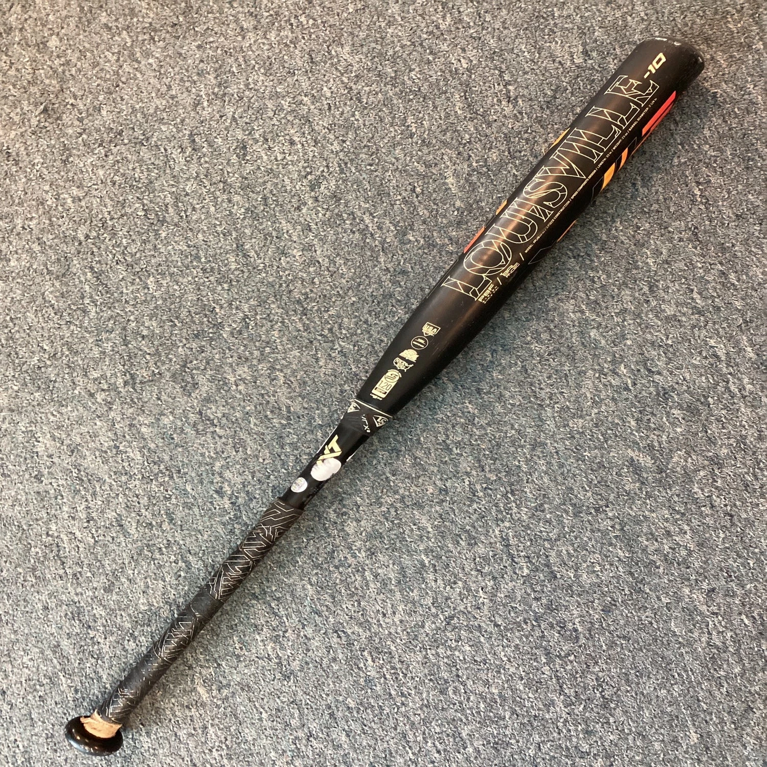 Used 2022 Louisville Slugger LXT Bat (-10) 23 Oz 33" 2 Used 2022 Louisville Slugger LXT Bat (-10) 23 Oz 33" - Image 2