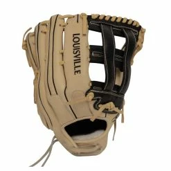 LOUISVILLE SLUGGER Louisville Super Z Slowpitch Fielding Glove Cream/Black/Gold 15"