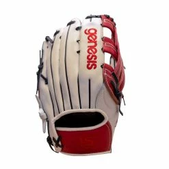 Louisville Slugger Genesis H-Web White/Red 13"