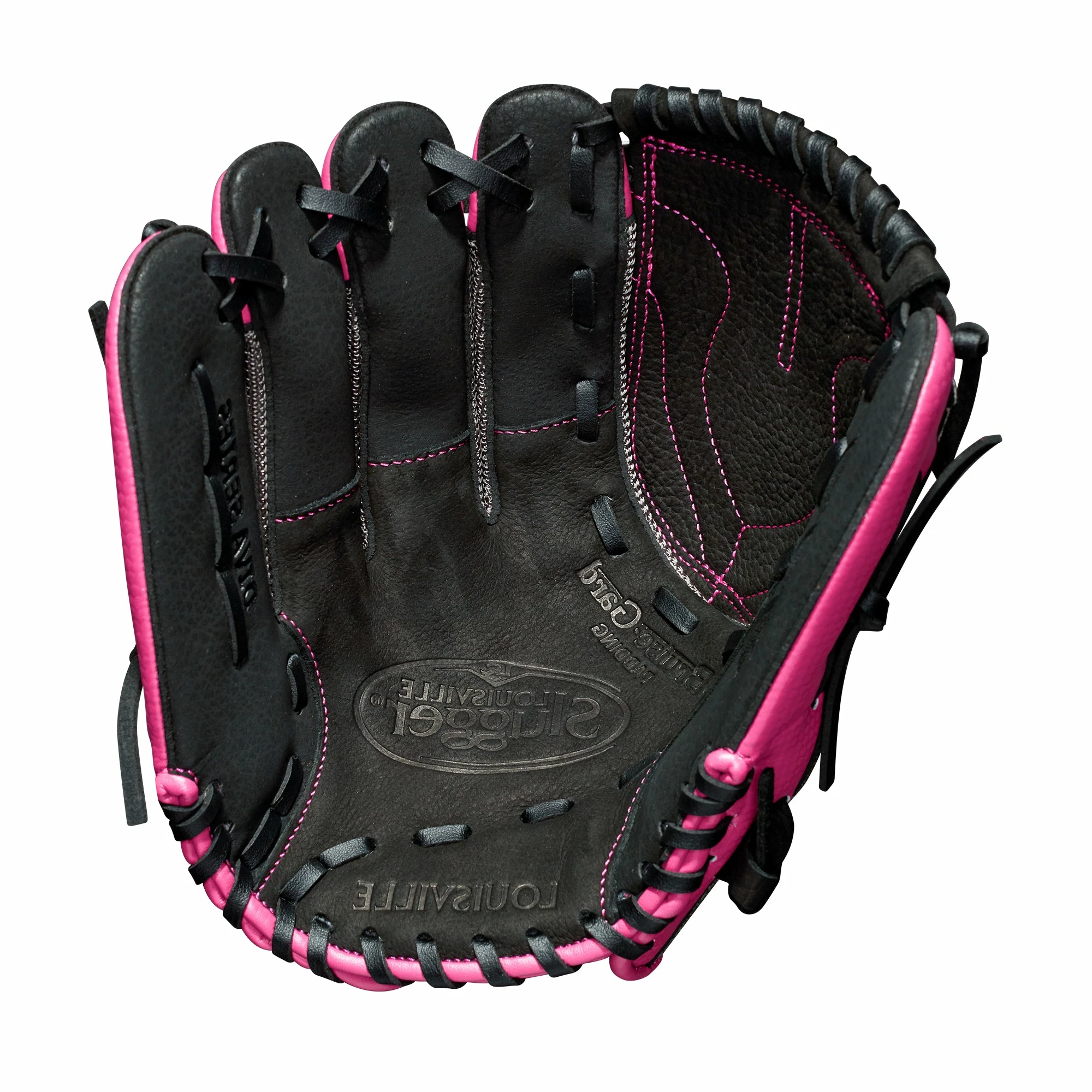 LOUISVILLE SLUGGER Louisville Diva Fastpitch Hyper Pink/Gray 11" 3 LOUISVILLE SLUGGER Louisville Diva Fastpitch Hyper Pink/Gray 11" - Image 3