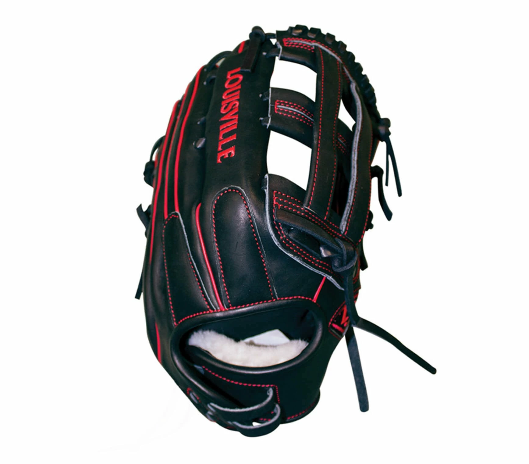 LOUISVILLE SLUGGER Louisville Super Z Slowpitch - Black/Red 13.5" 3 LOUISVILLE SLUGGER Louisville Super Z Slowpitch - Black/Red 13.5" - Image 3