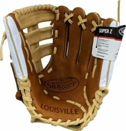LOUISVILLE SLUGGER Louisville Super Z Slowpitch Tan/Cream/Wht 12.75" -Baseball Bat Store lswtlfgszr191275setcw 1 1