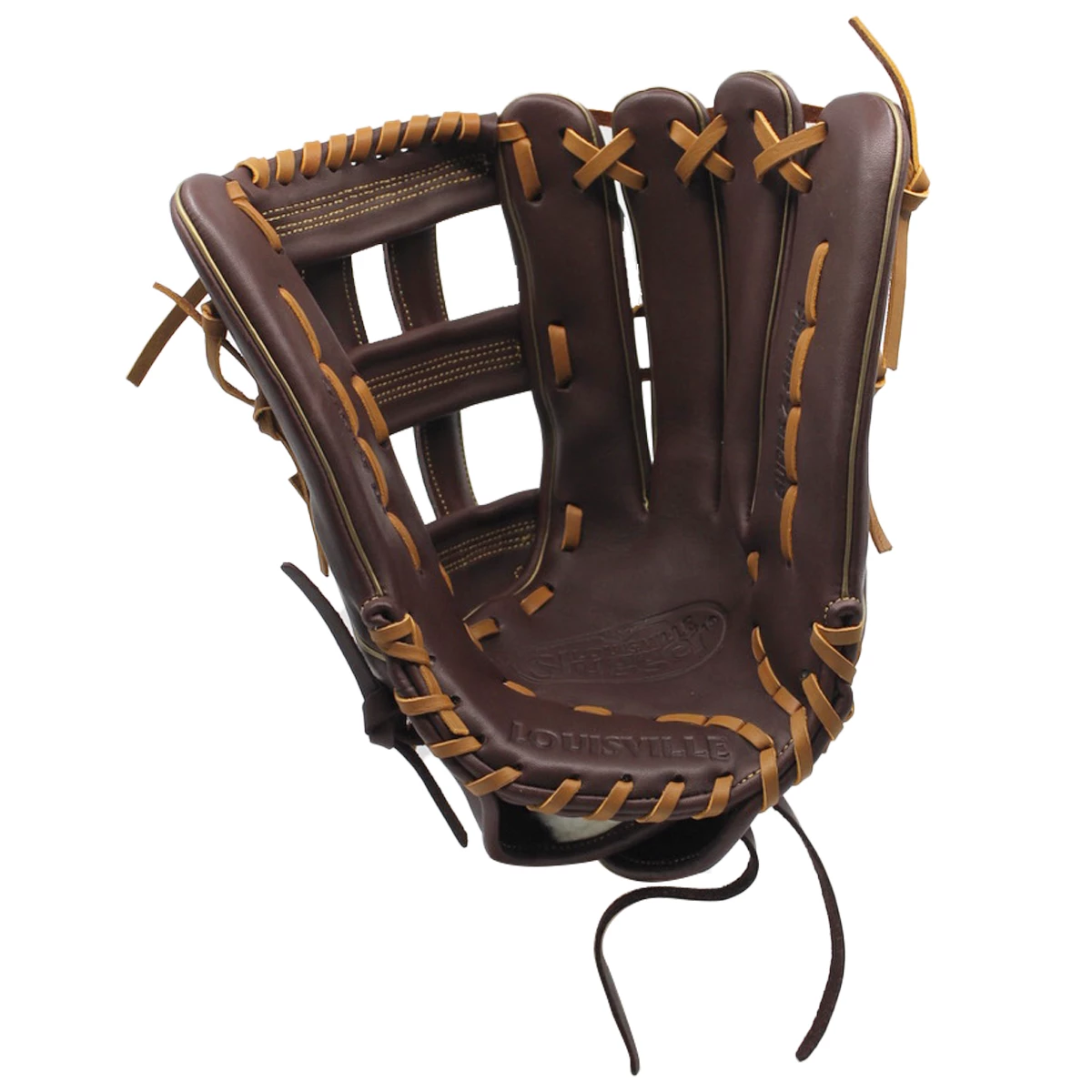 LOUISVILLE SLUGGER Louisville Super Z Slowpitch Fielding Glove Black-Cherry-Gold 15" 2 LOUISVILLE SLUGGER Louisville Super Z Slowpitch Fielding Glove Black-Cherry-Gold 15" - Image 2
